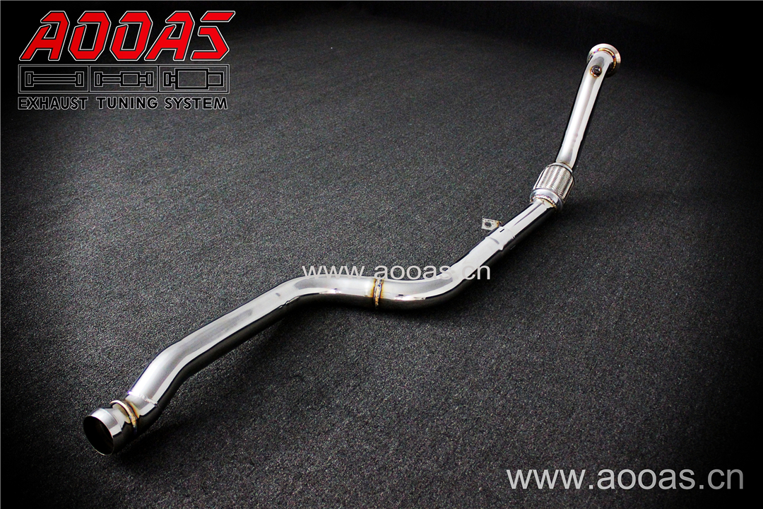 2015 Mercedes Benz E260 E200 All SS304 / Decat (Catless) Downpipe
